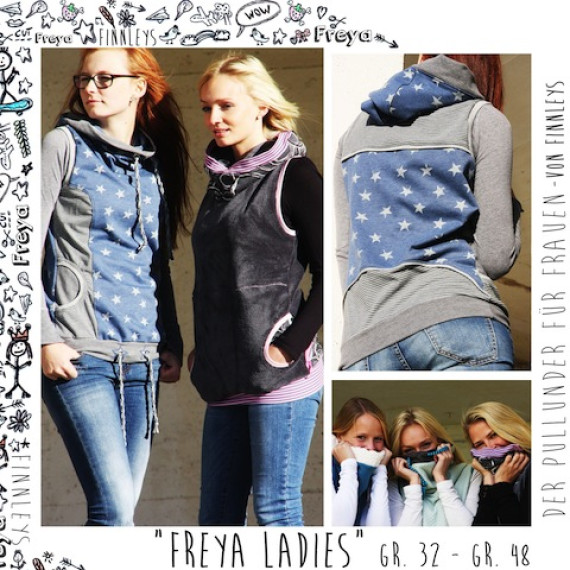 E-Book - Pullunder Freya Ladies Gr. 32 - 48